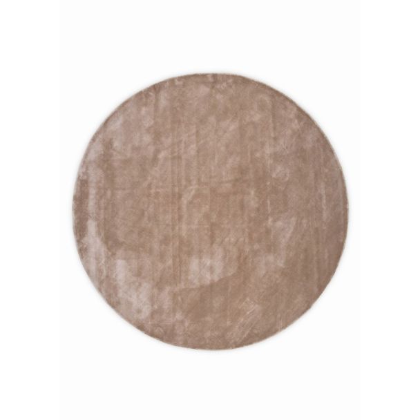 Rund Brillo Beige Bomuldsteppe