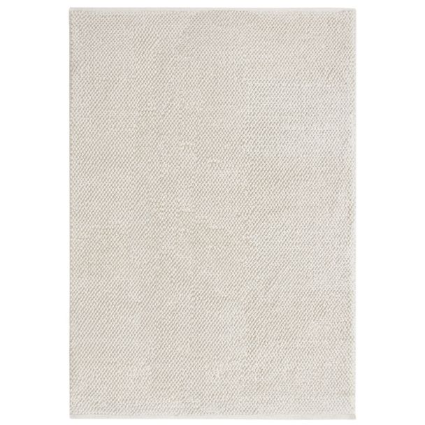 Denne produkten heter Haga, laget av 80% Ull & 20% Bomull materiale med en vakker Offwhite farge – SE Mattor