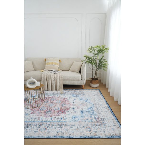 Denne produkten heter Noel Ocean, laget av Polyester materiale med en vakker Multi farge – SE Mattor