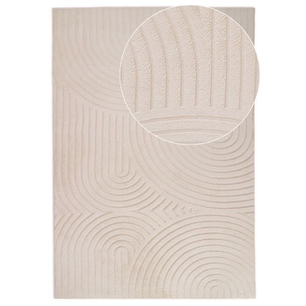 Denne produkten heter Rabbit Bene, laget av Polyester materiale med en vakker Lys Beige farge – SE Mattor