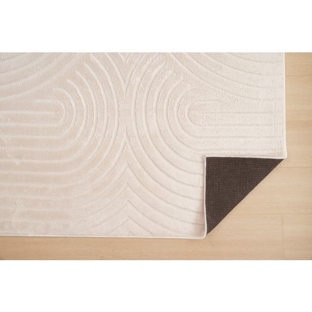 Denne produkten heter Rabbit Bene, laget av Polyester materiale med en vakker Lys Beige farge – SE Mattor
