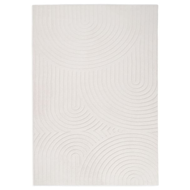 Vaskbart Pels-teppe Rabbit Bene Offwhite