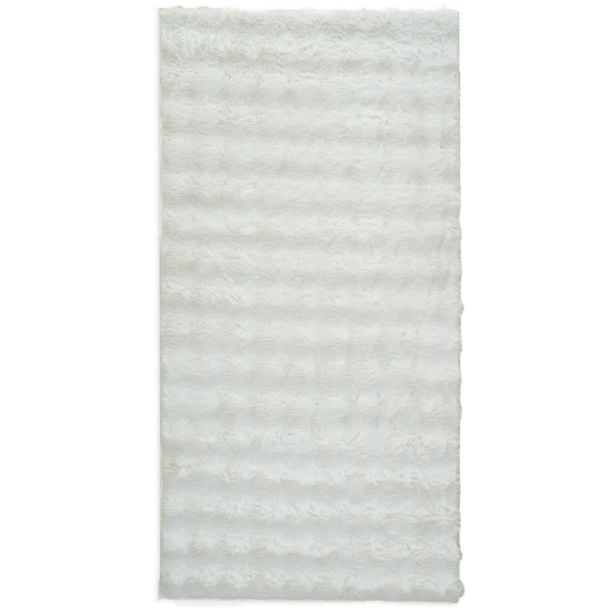 Denne produkten heter Rabbit Bubble, laget av Polyester materiale med en vakker Offwhite farge – SE Mattor