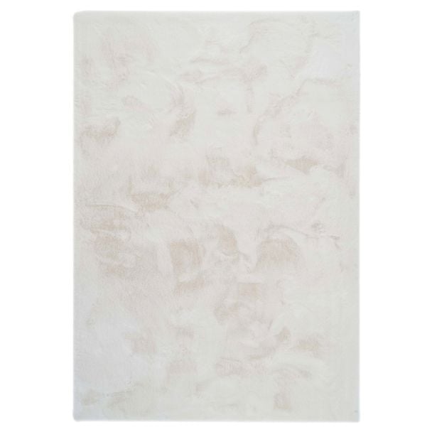 Denne produkten heter Rabbit Lux, laget av Polyester materiale med en vakker Offwhite farge – SE Mattor