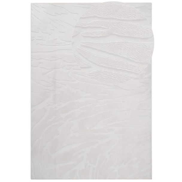 Denne produkten heter Rabbit Nest, laget av Polyester materiale med en vakker Offwhite farge – SE Mattor