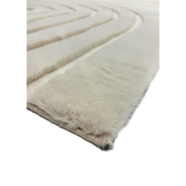 Denne produkten heter Rabbit Zen, laget av Polyester materiale med en vakker Lys Beige farge – SE Mattor