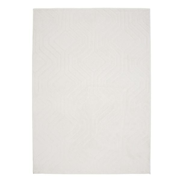Denne produkten heter Luana, laget av Polyester materiale med en vakker Offwhite farge – SE Mattor