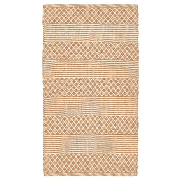 Løper Fyrolin Beige Rutteteppe
