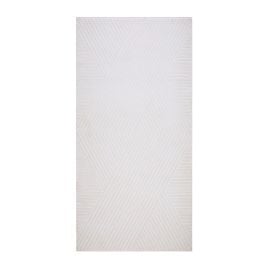 Løper Elaro Striara Krem Moderne Teppe