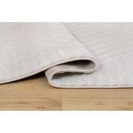 Løper Elaro Striara Krem Moderne Teppe