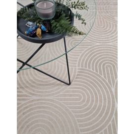 Kunstig silketeppe Giron Wave Sand