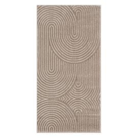 Løper Bella Zen Mørk Beige Wilton-Teppe