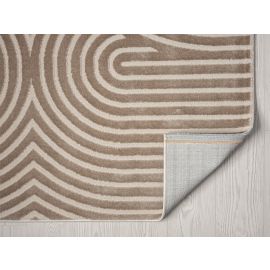 Løper Bella Zen Mørk Beige Wilton-Teppe