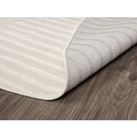 Rund Bella Zen Offwhite Wilton-Teppe