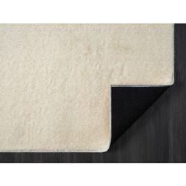 Løper Cloudy Lys Beige Vaskbar myk Ryateppe