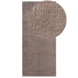 Løper Cloudy Taupe Vaskbar myk Ryateppe
