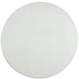 Rund Comfy Offwhite Vaskbar Ryateppe