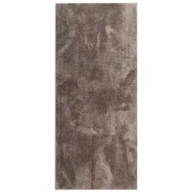 Løper Fluffy Taupe Vaskbar myk Ryateppe
