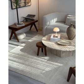 Ullteppe Jofrid Plain Offwhite