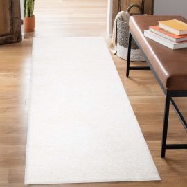 Løper Lazy Offwhite Ryateppe