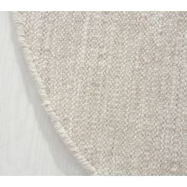 Rund Molly Beige Ullteppe