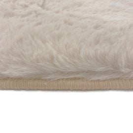 Løper Rabbit Eco Lys Beige Pels Teppe