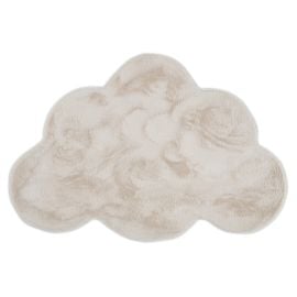 Barneteppe Myk Pelslook Rabbit Cloud Lys Beige