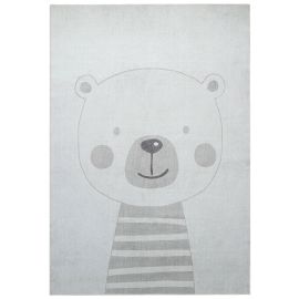 Barneteppe Zappy Bear Krem