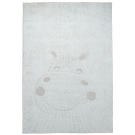 Barneteppe Zappy Hippo Krem