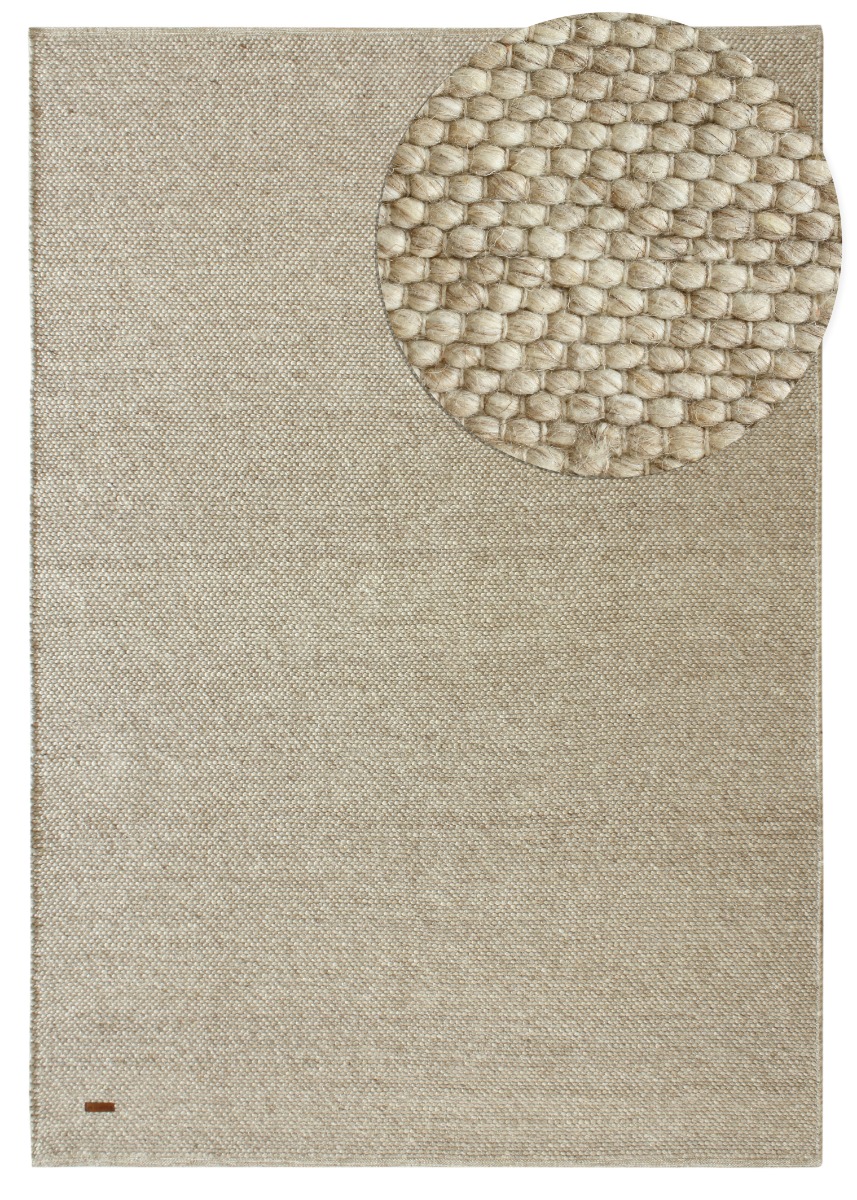 Elsa Beige 240x340 cm Ullmatta