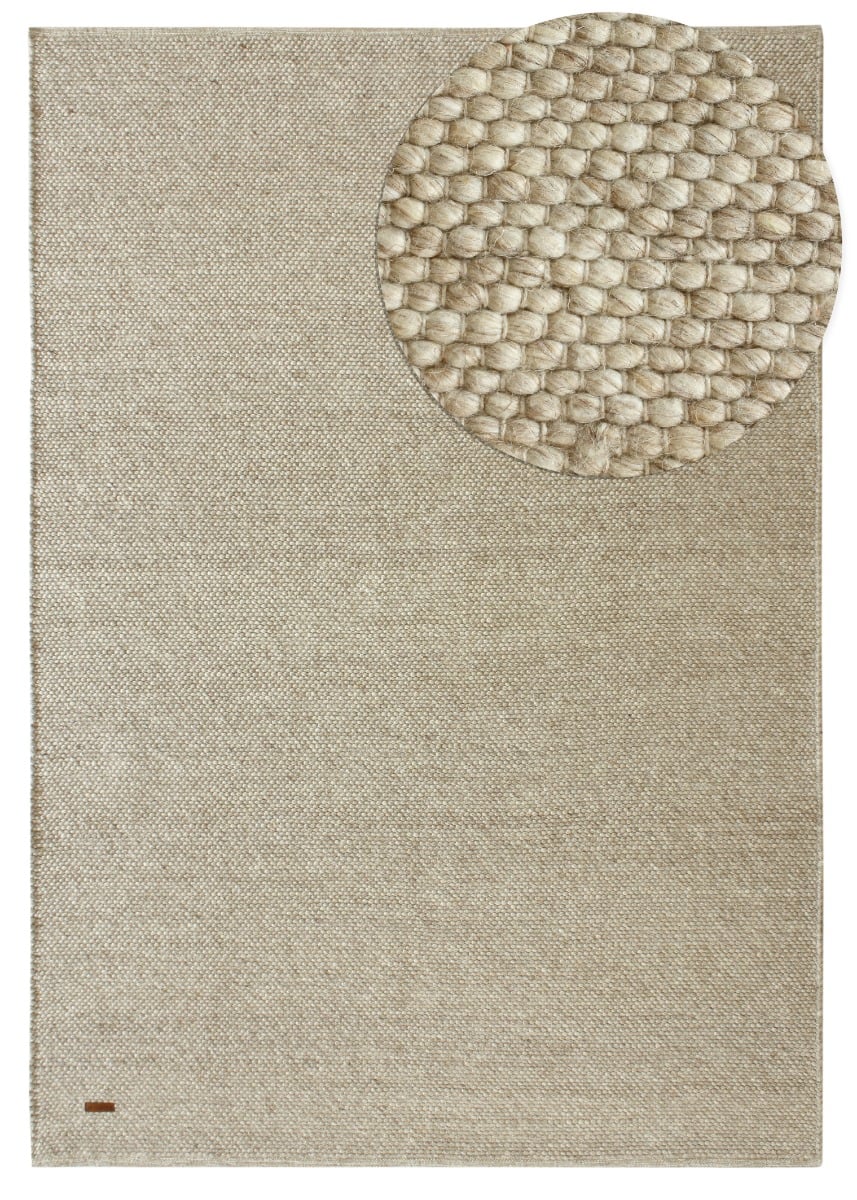 Elsa Beige 200x290 cm Ullmatta