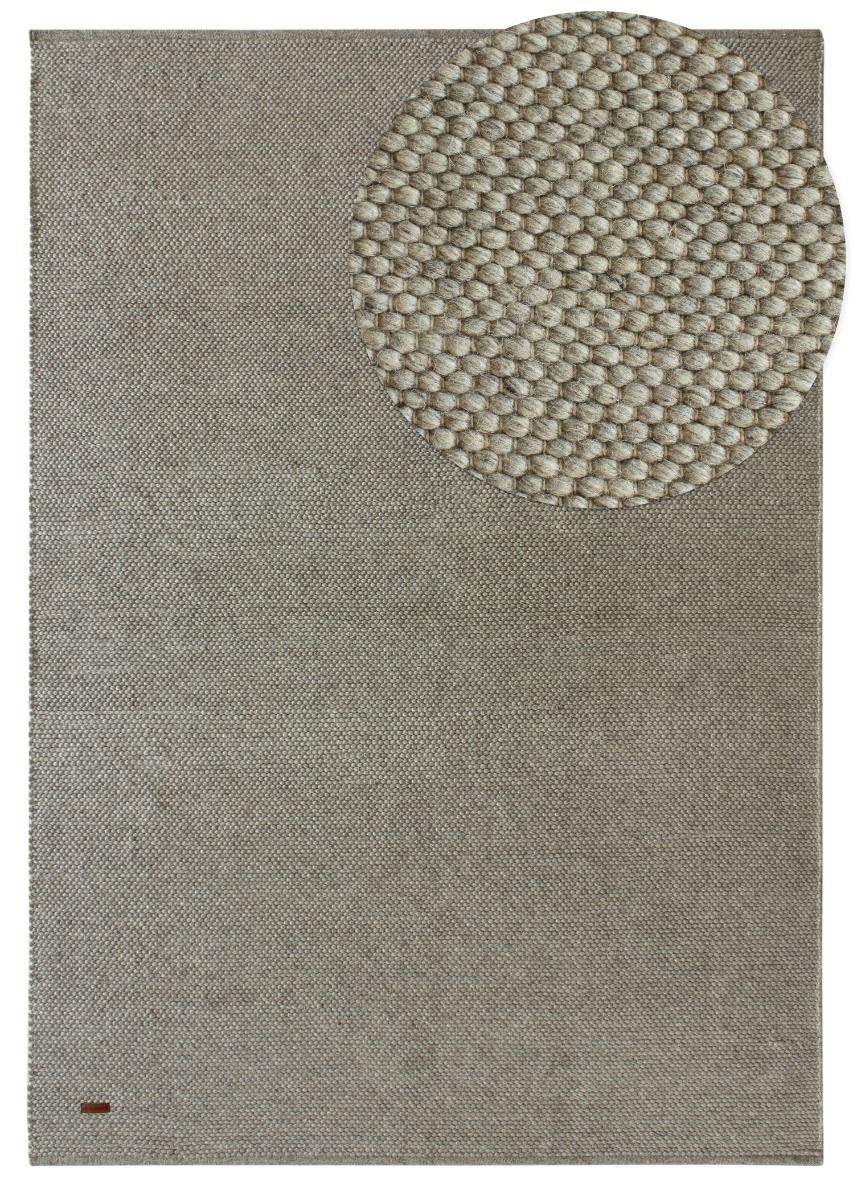 Elsa Grå 240x340 cm Ullmatta