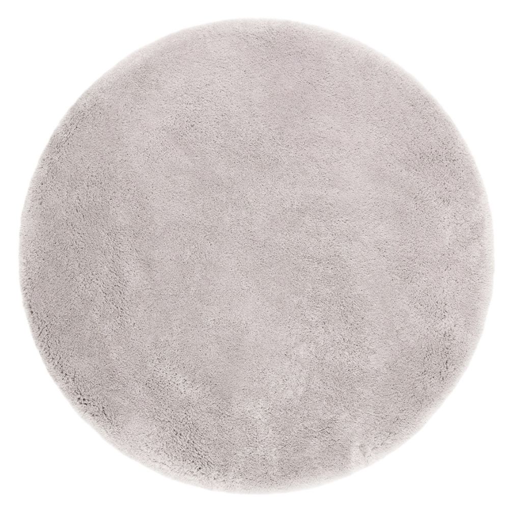 Lucid Silver Rund 160 cm Mjuk Ryamatta