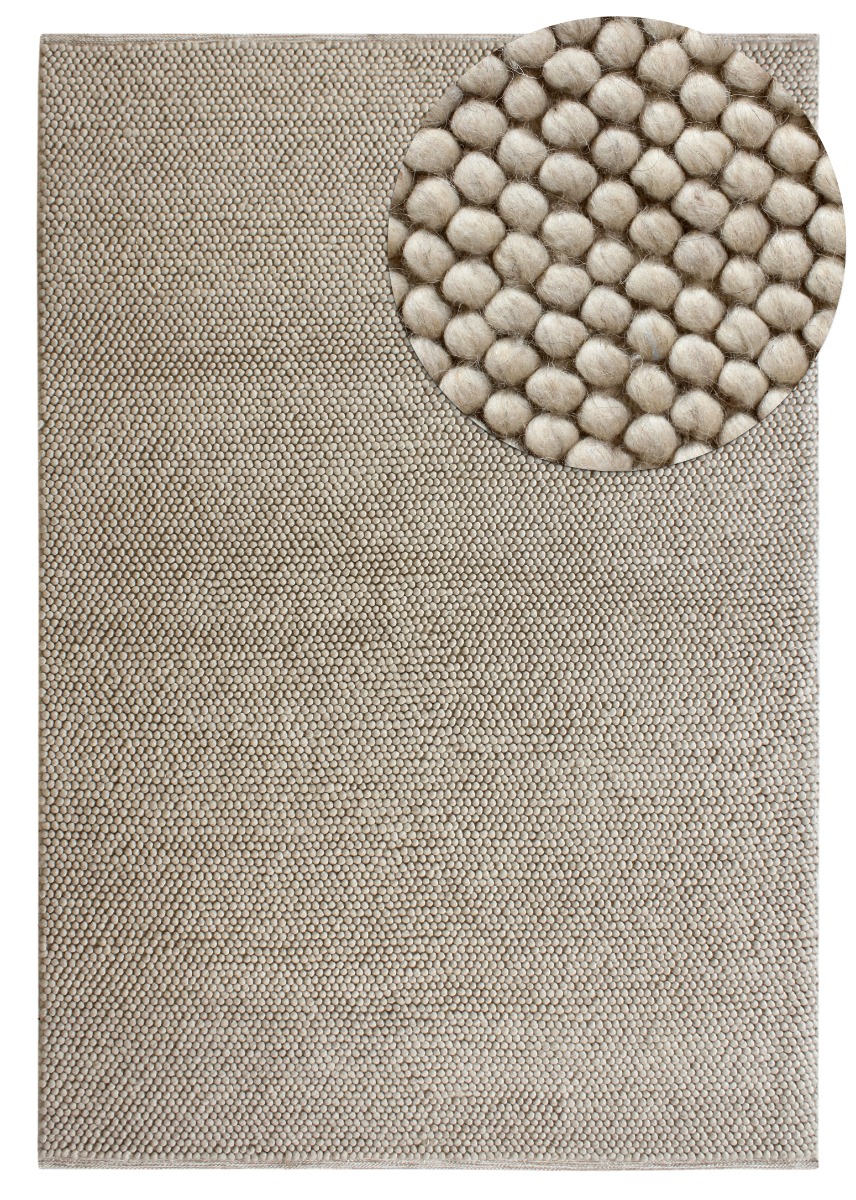 Maren Beige 200x290 cm Ullmatta
