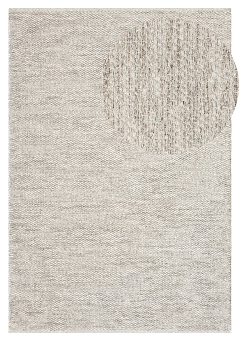 Molly Kräm/Beige 200x290 cm Ullmatta