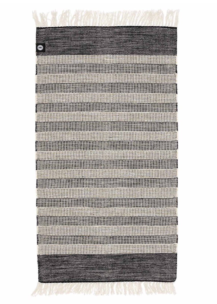 Morgan Antracit 75x135 cm Bomullsmatta