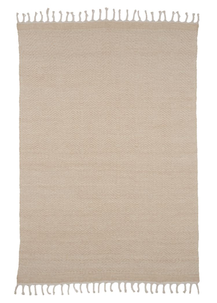 Uldtæppe Ovelia Beige