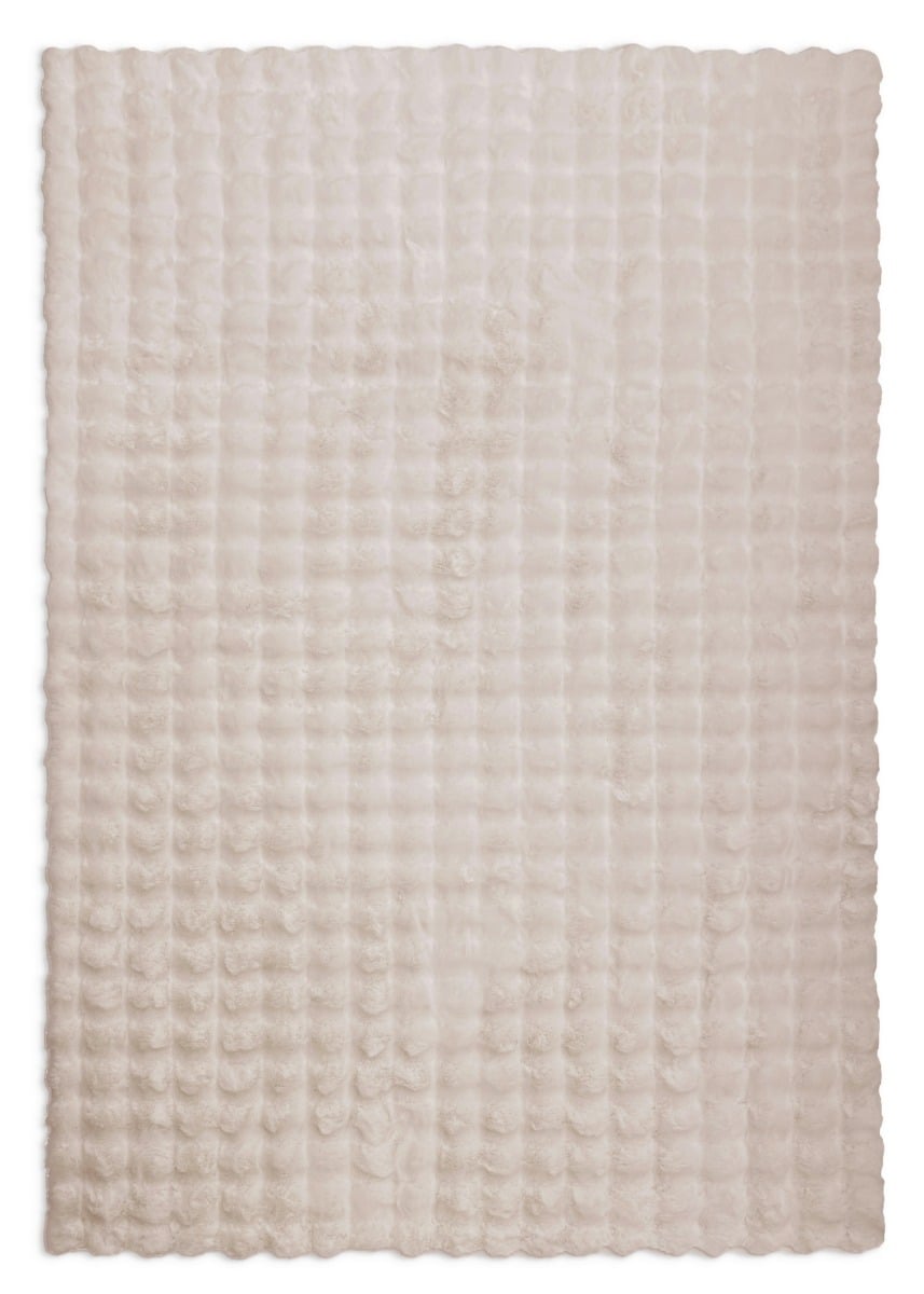 Rabbit Bubble Ljusbeige 140x200 cm Tv&auml;ttbar P&auml;lsmatta