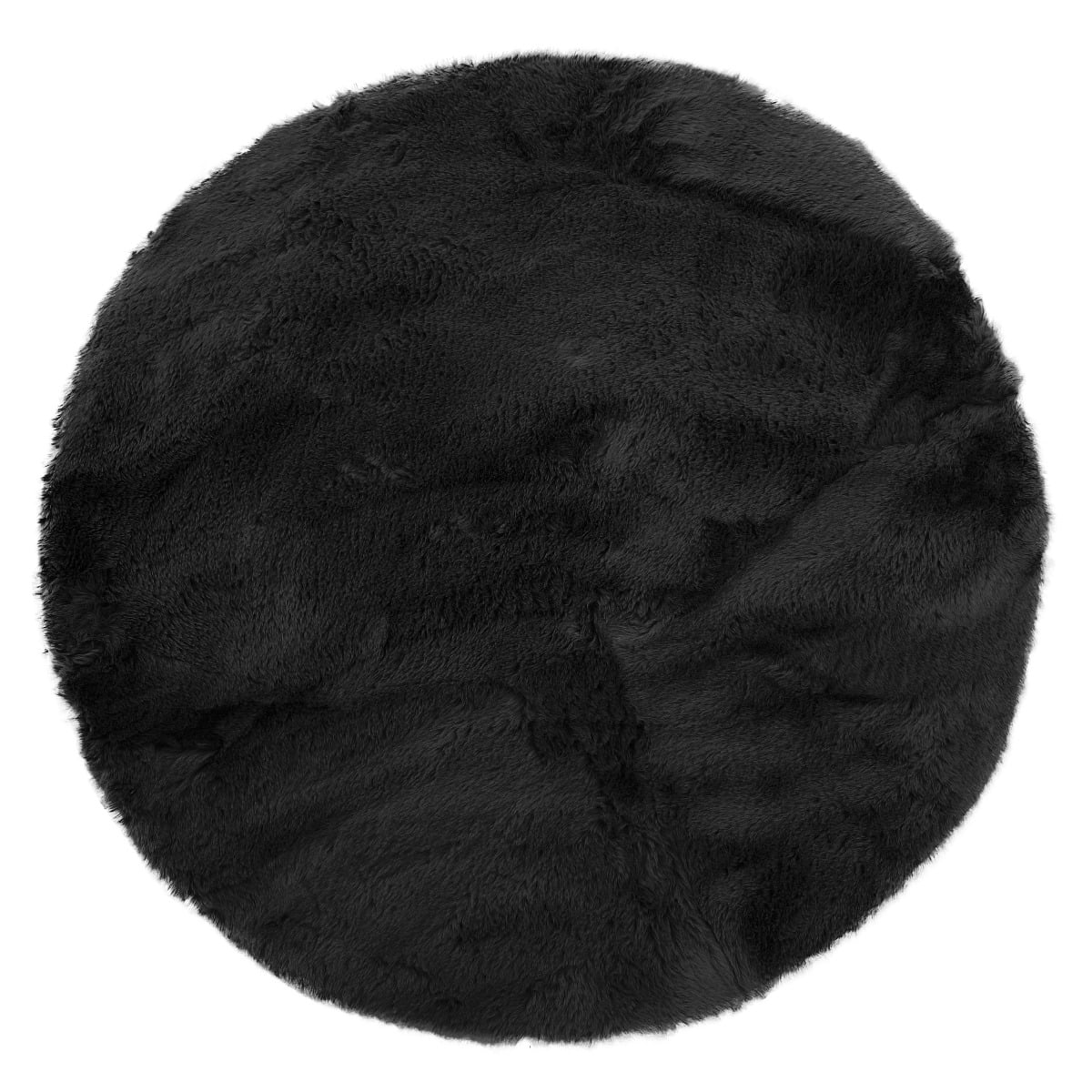Rabbit Eco Svart Rund 240 cm