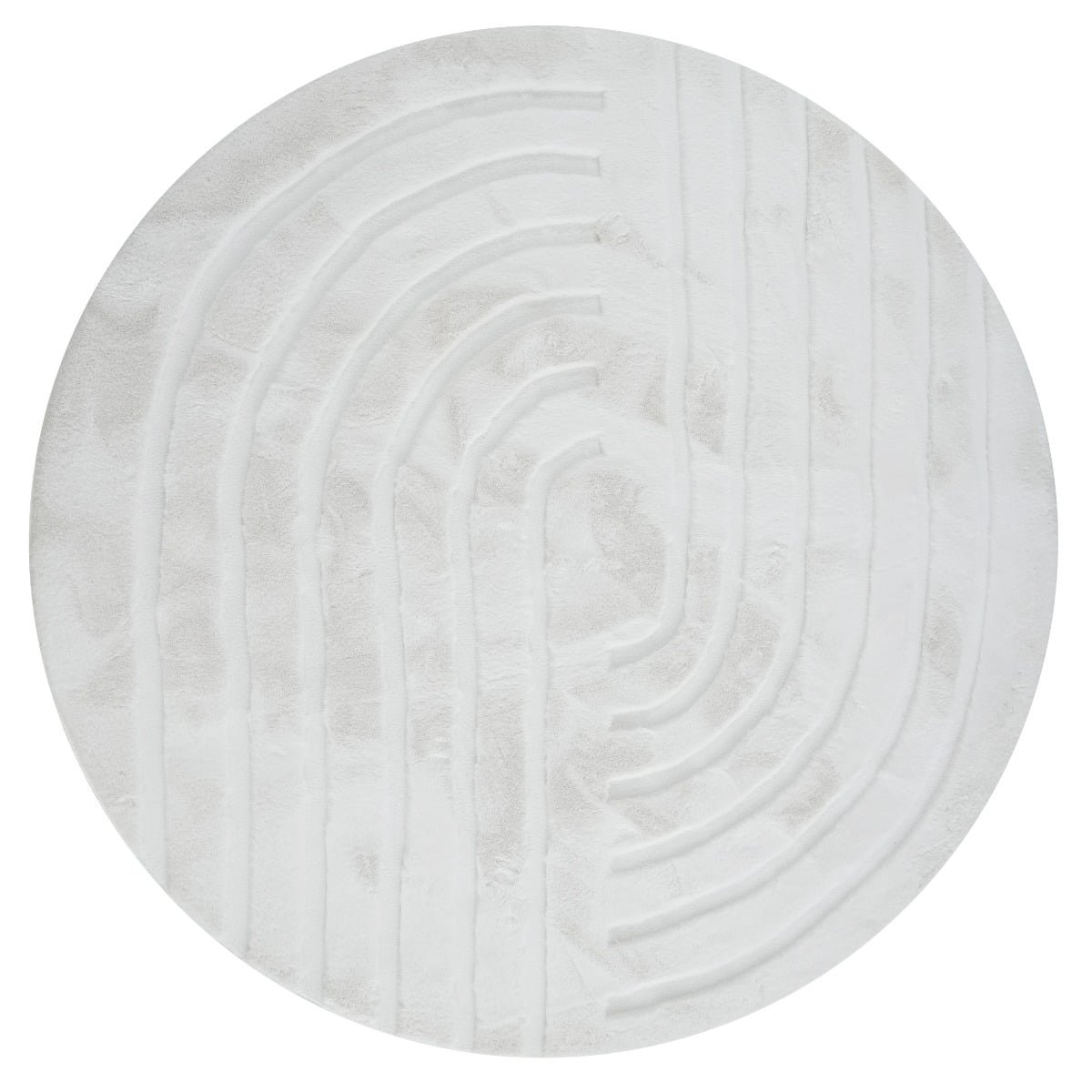 Rabbit Soho Offwhite Rund 240 cm Pälsmatta