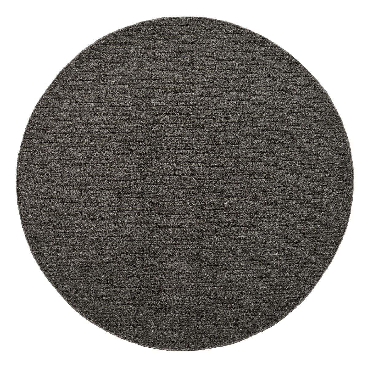 Selina Antracit Rund 240 cm Ryamatta
