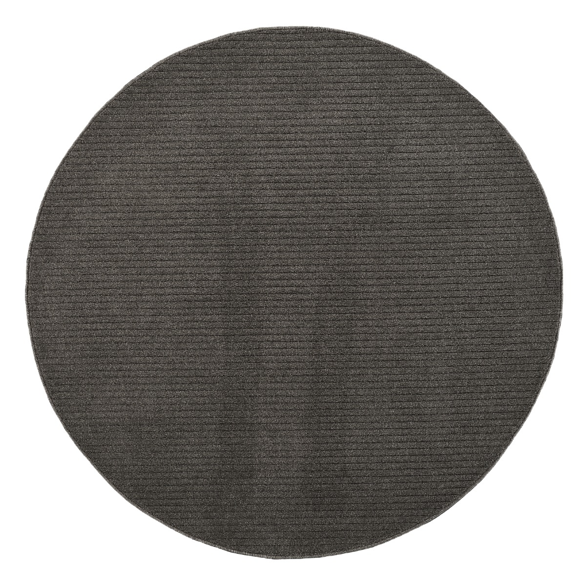 Selina Antracit Rund 160 cm Ryamatta