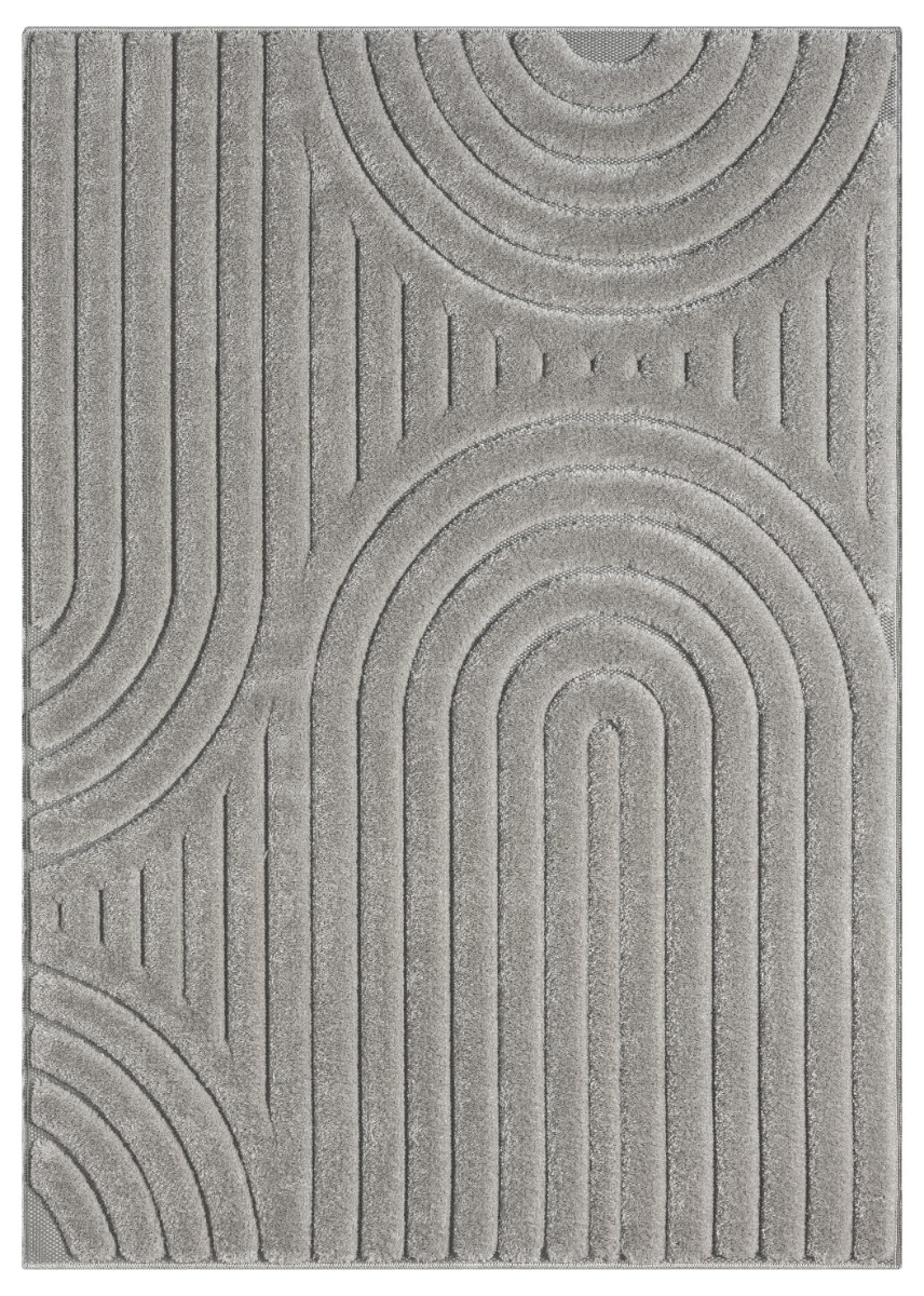 Steam Heat Grå 240x340 cm Ryamatta