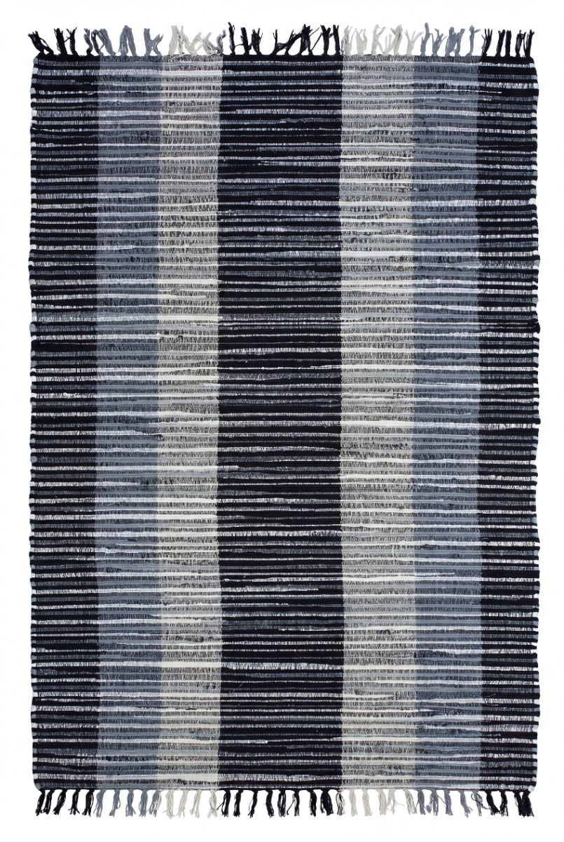 Valesio Grå 135x190 cm Trasmatta