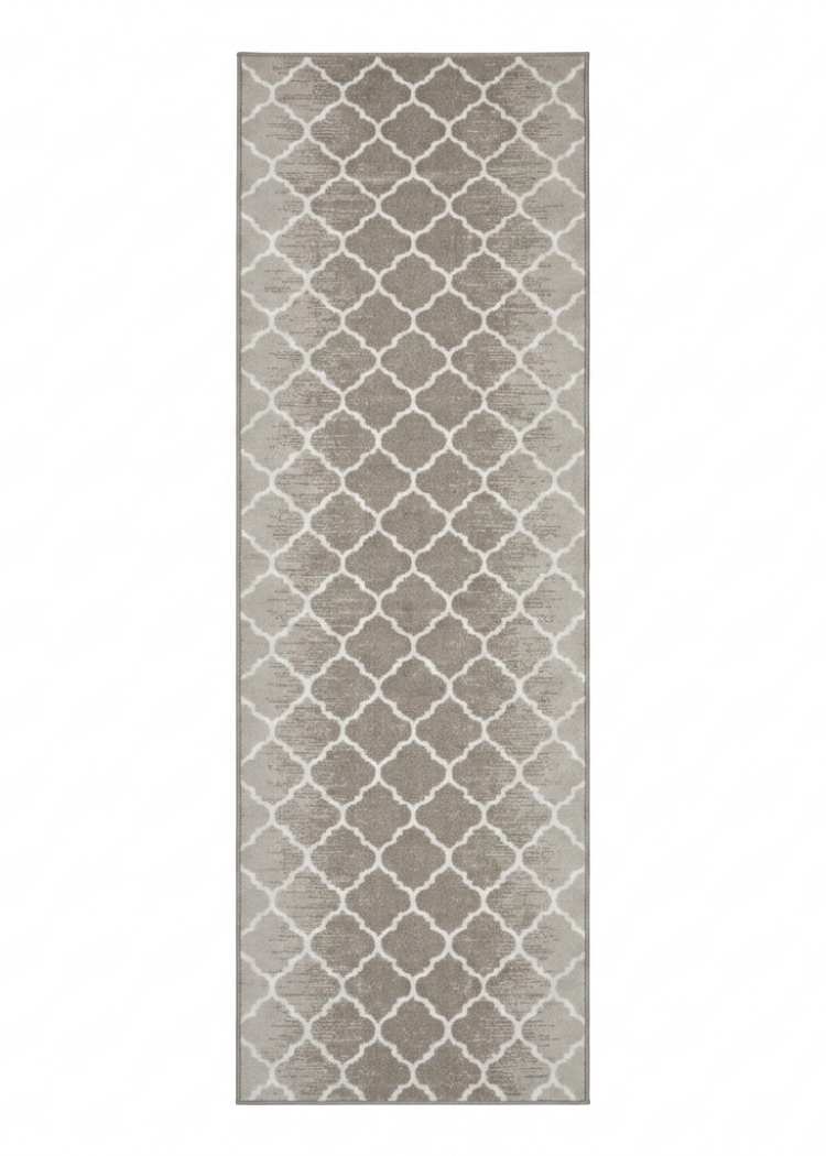 Løber Voli Beige Gummieret Tæppe