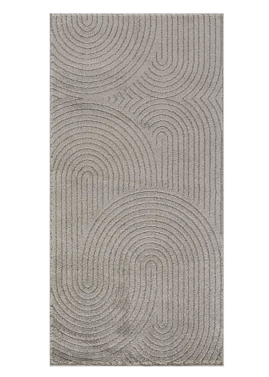 Zara Bene Grå 80x250 cm Wiltonmatta