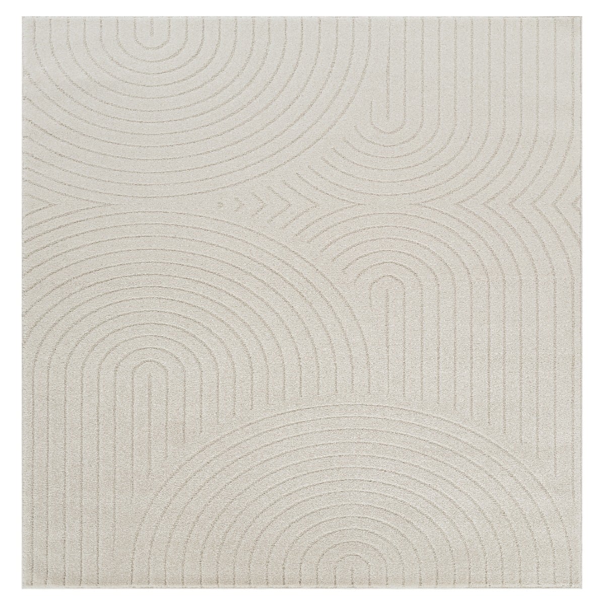 Zara Bene Offwhite Kvadrat 240 cm Wiltonmatta