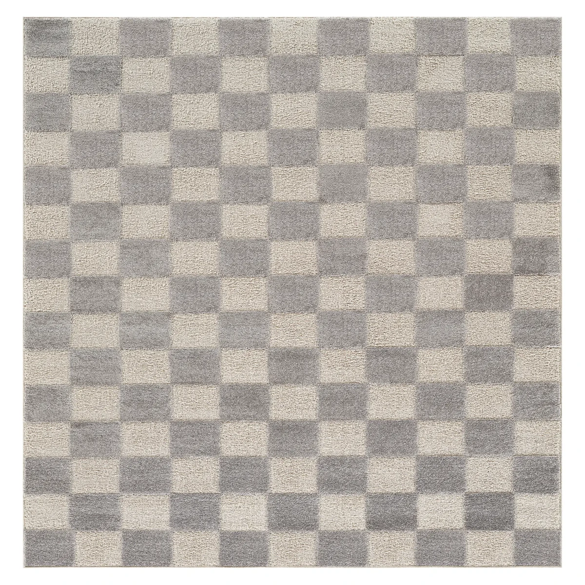 Zara Wee Gr&aring; Kvadrat 300 cm Wiltonmatta